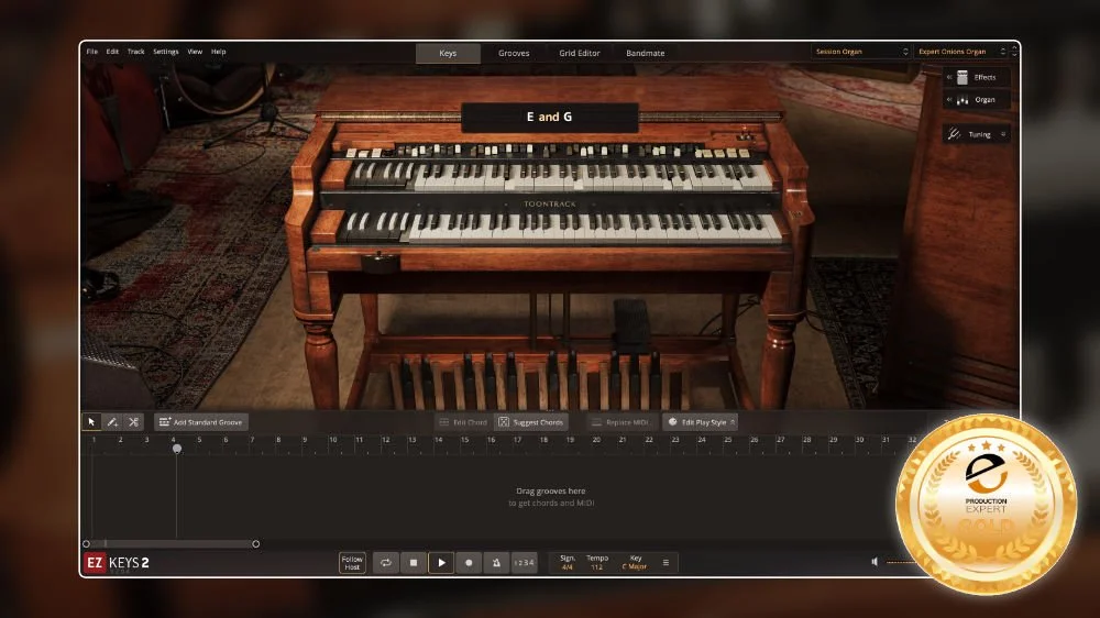 Toontrack Session Organ EKX - Expert Review | Production Expert